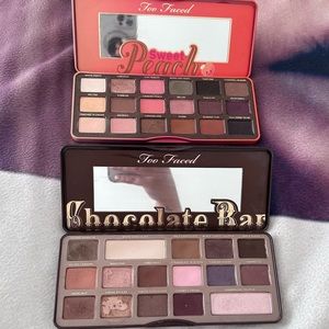 Too Faced Chocolate Bar & Sweet Peach palette